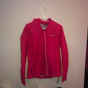 Columbia rain coat